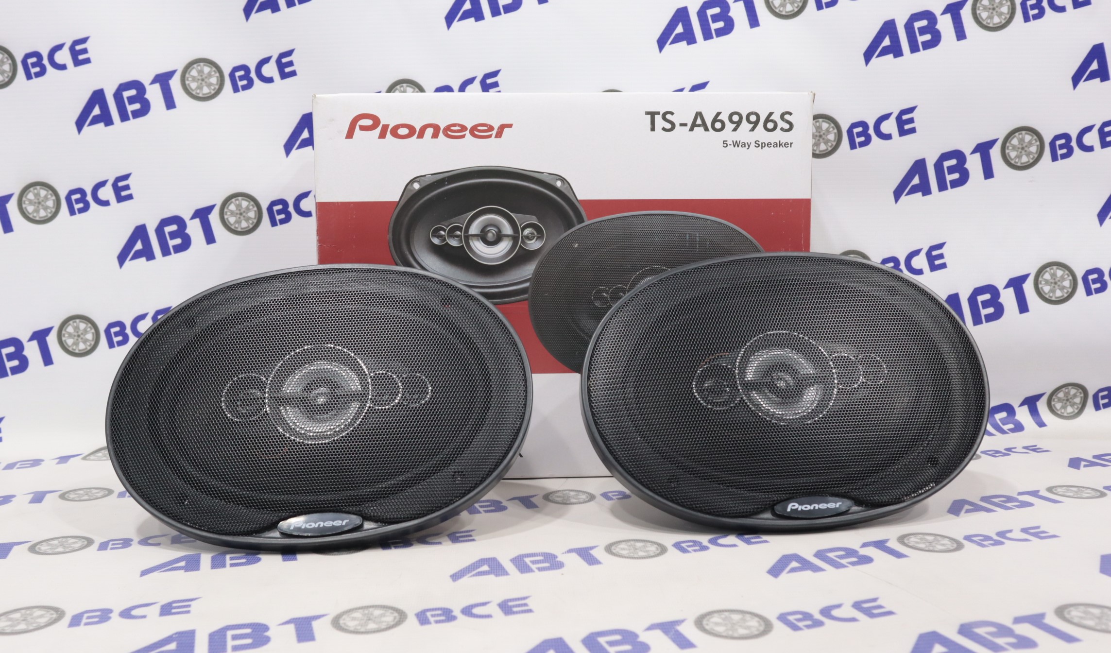 Динамики (акустика) комплект 2шт R=6*9 (овалы) TS-A6996S PIONEER-OK -  АудиоТовары